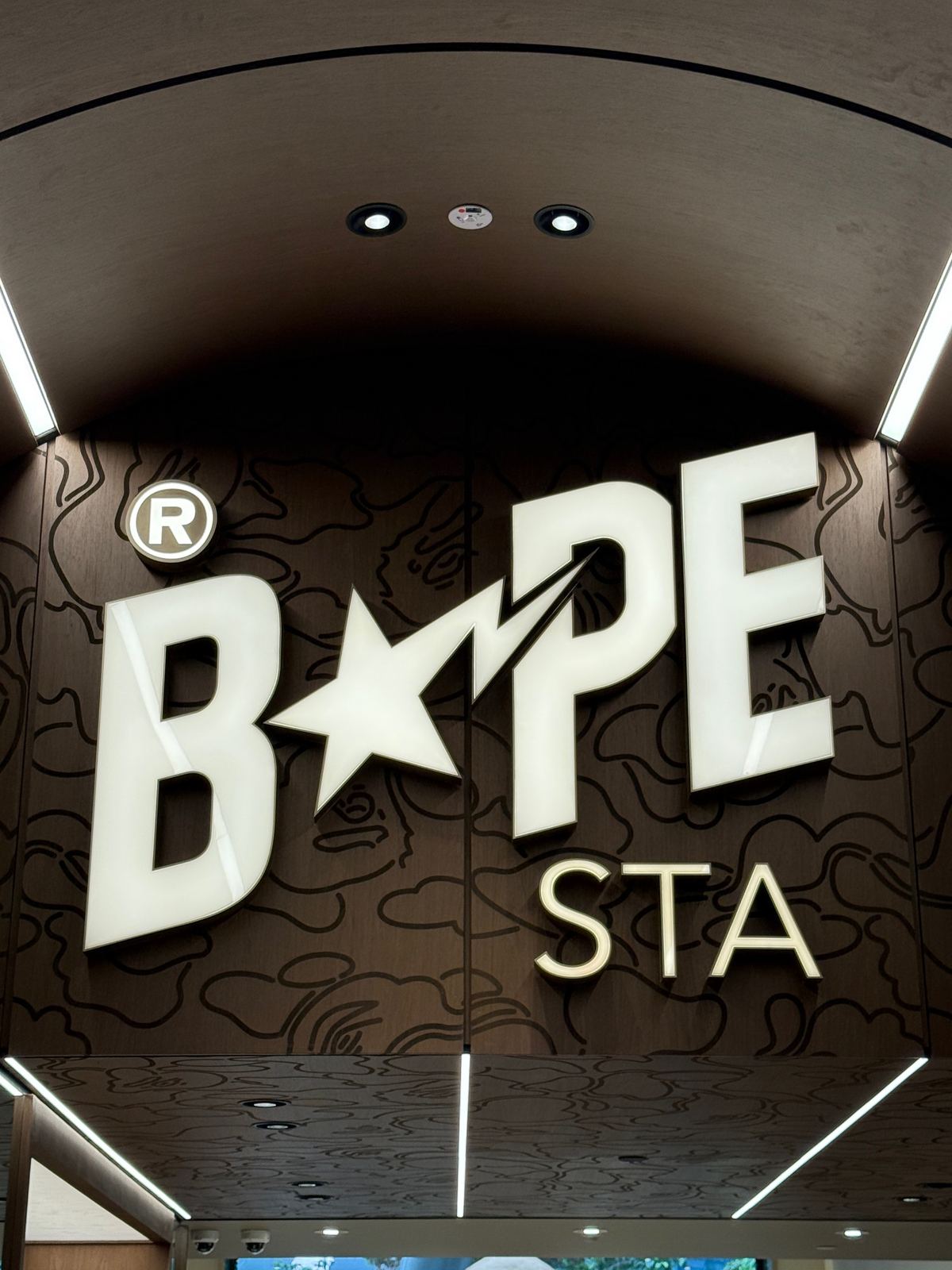 A Bathing Ape &mdash; bape sta · interior letters